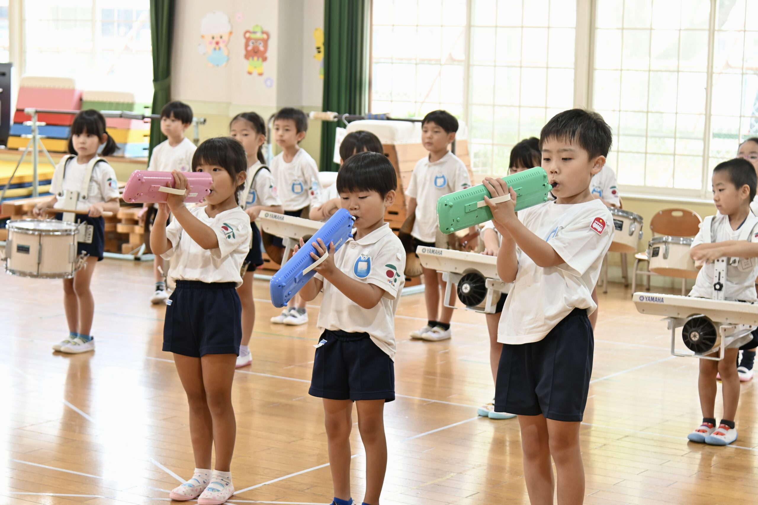 鼓笛発表に向けて・・・♫